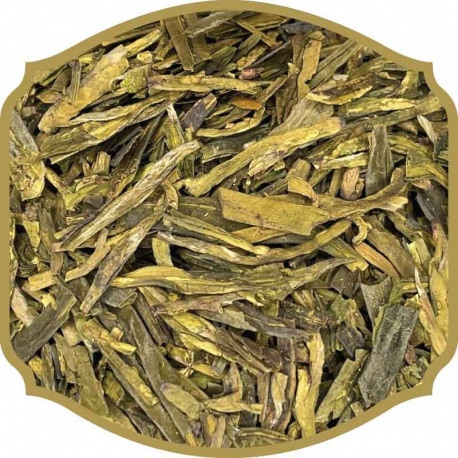 Lung Ching 1st Grade Organic Green Tea by SHANTEO