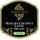 Matcha Coconut Latte Organic Label