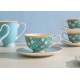 Mint Cup & Saucer Gift Boxed Set, Porcelain, 200 ml